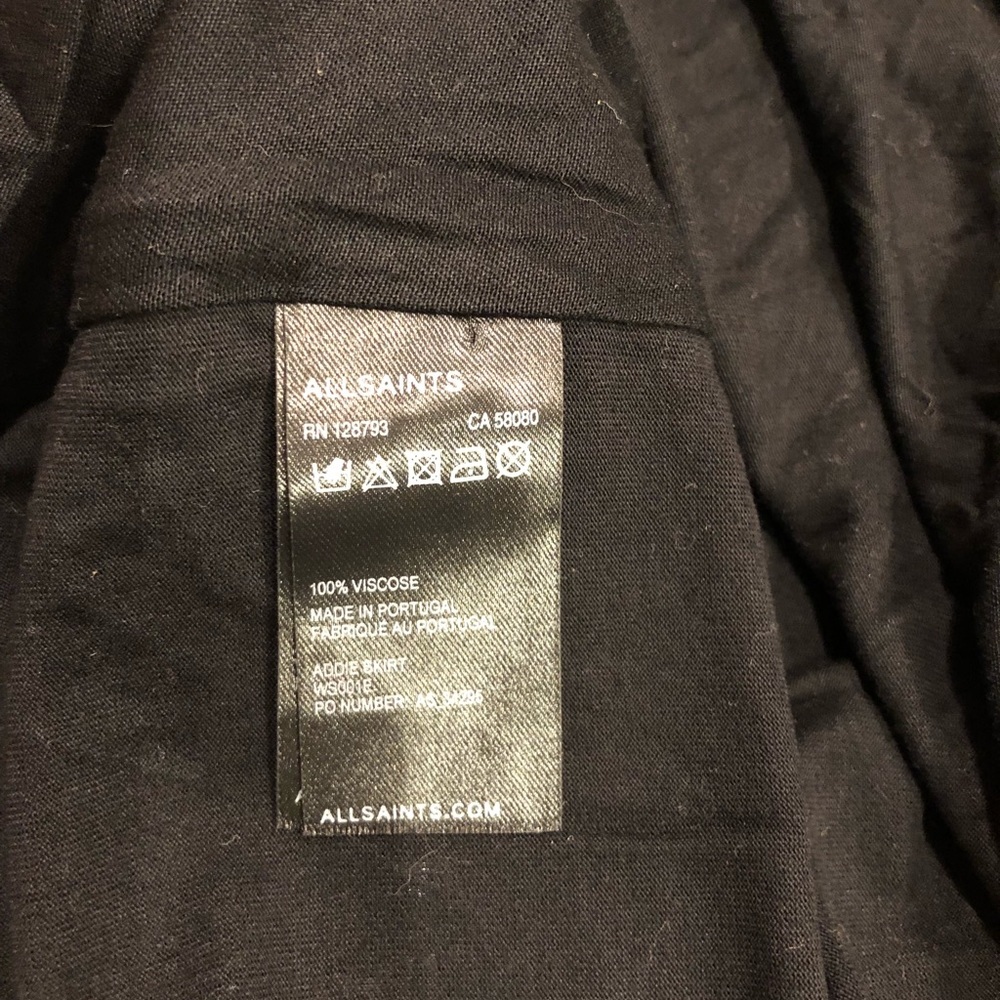 4[Allsaints] NWT! Addie skirt - Picture 5 of 5